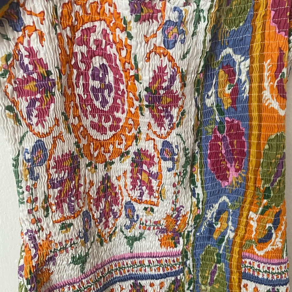 Mango Multicolor Floral Mini Dress - Picture 16 of 16
